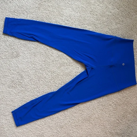 Lululemon Athletica Royal Blue High-Rise Align Leggings 25” Size 8 - Picture 5 of 5